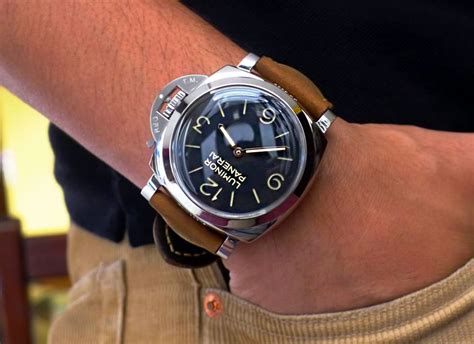 panerai luminor wrist shot|Rolex Wrist Shot Of The Day Jakey's Luminor Panerai 372.